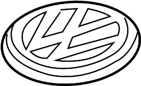 Engine Cover Emblem 06F-103-940 - View 31