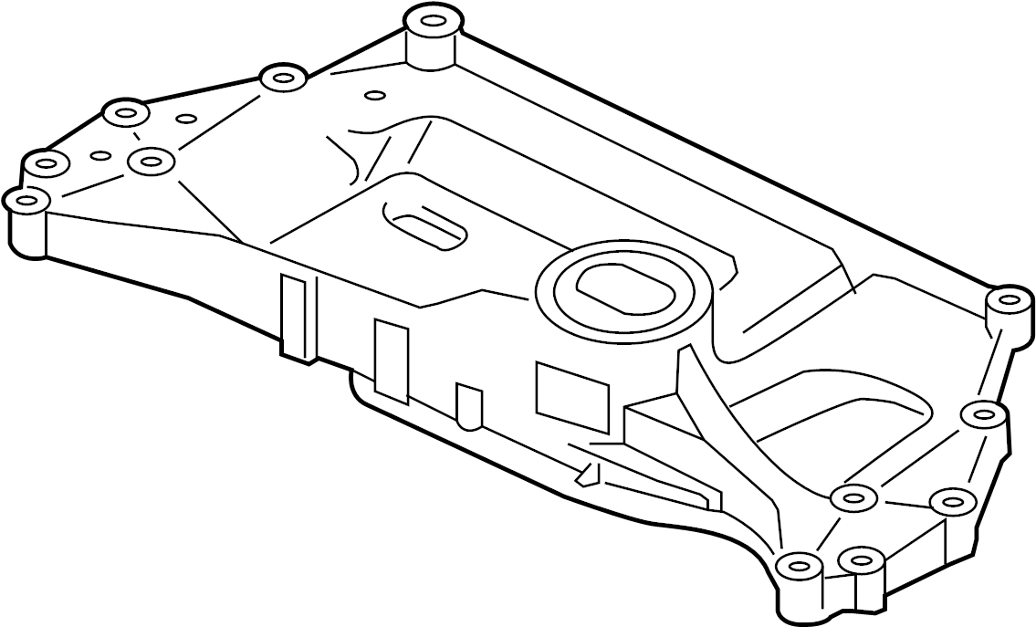 Engine Cradle 1K0-199-313-AL - View 20
