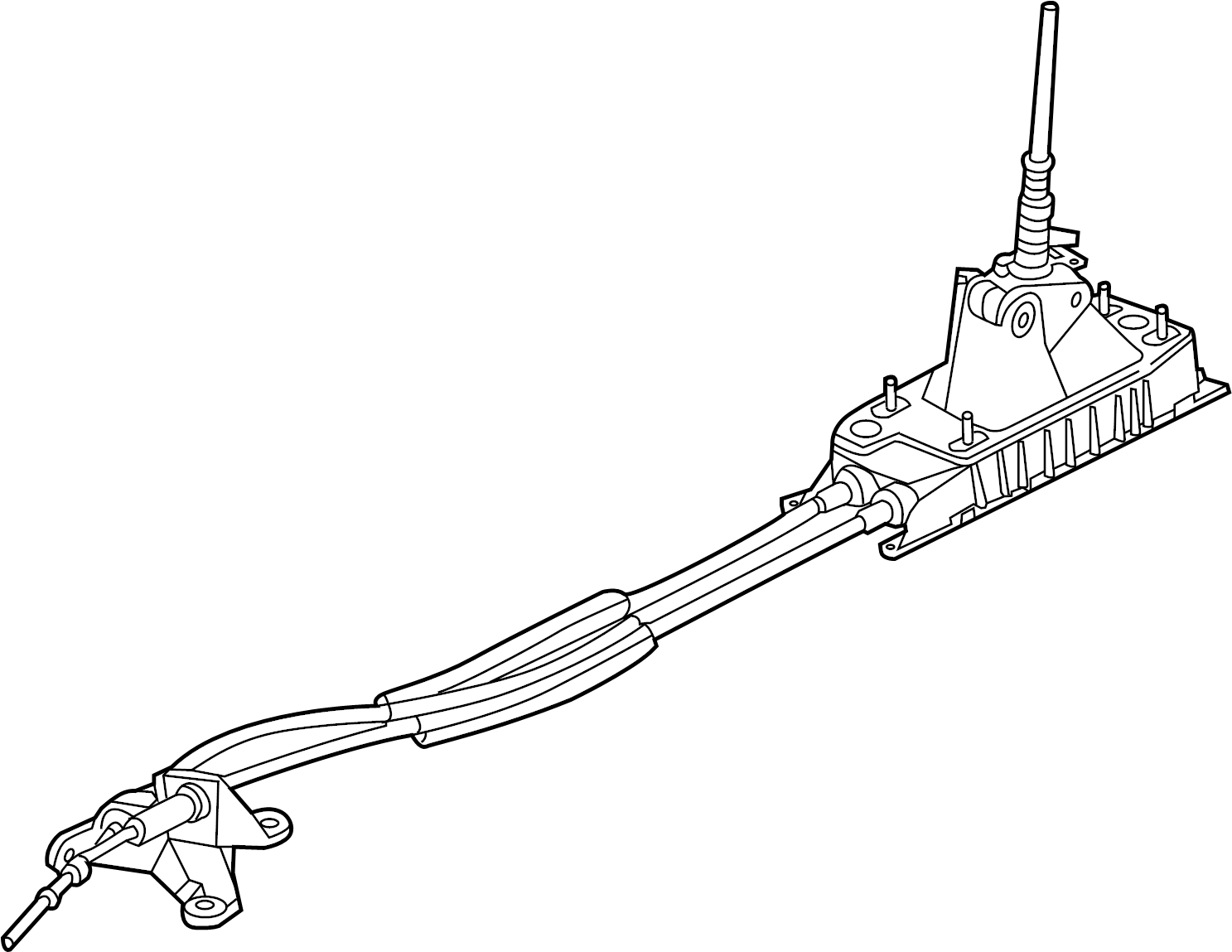Gear Shift Assembly 5Q0-711-049-BM - View 2