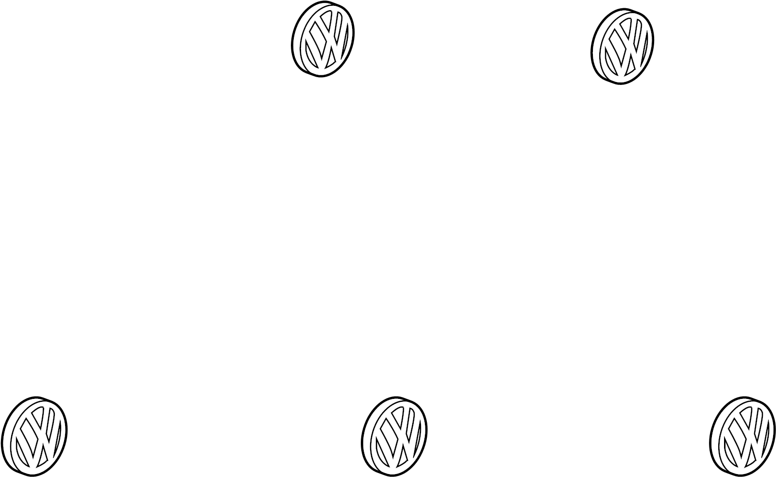 Center Cap 1K0-601-149-E-QZQ - View 3