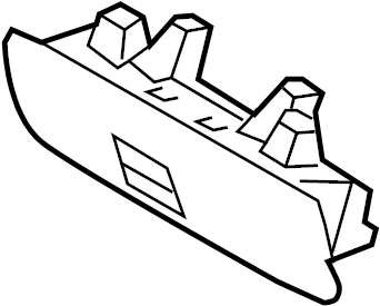 Storage Compartment 8K0-882-601-D-3G4 - View 2