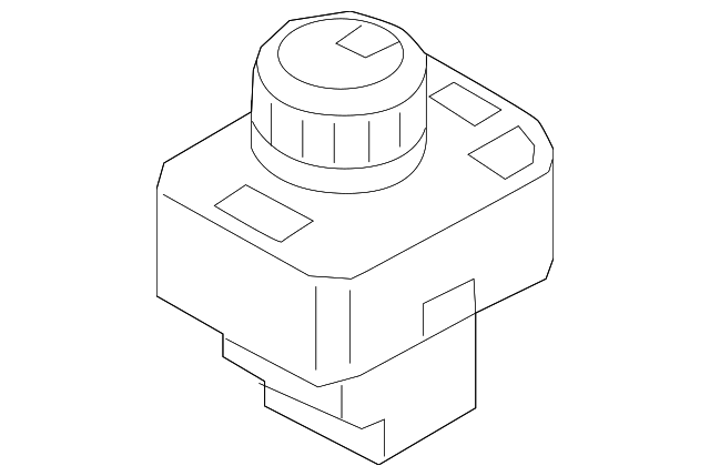 Mirror Switch 3G0-959-565-C-ICX