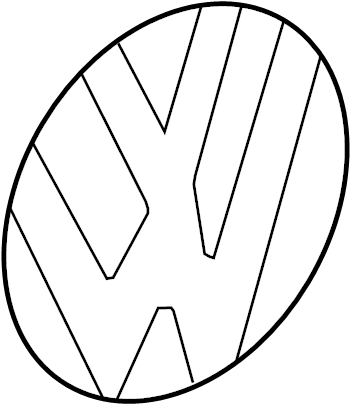 Deck Lid Emblem 5C6-853-630-F-ULM - View 4