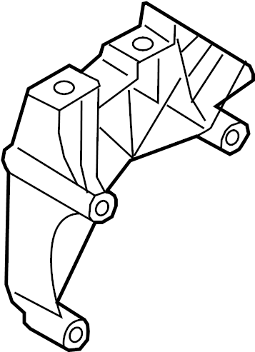 Engine Mount Bracket 06J-199-207-P - View 4