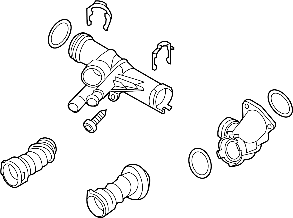 Thermostat Unit 04L-121-026-AH - View 4