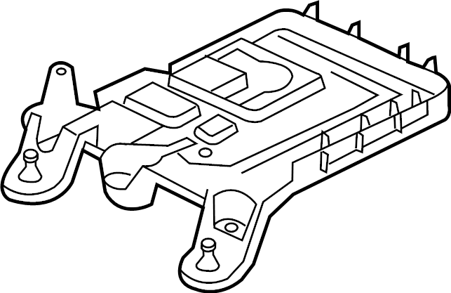Battery Tray 1K0-915-333-H - View 30