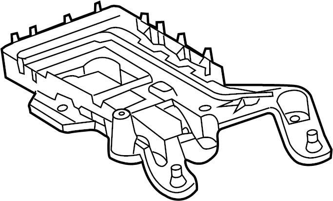 Battery Tray 1K0-915-333-H - View 21