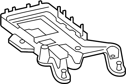 Battery Tray 1K0-915-333-H - View 3
