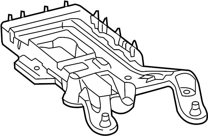 Battery Tray 1K0-915-333-H - View 4