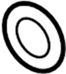 Connector Tube Seal WHT-006-407 - View 2