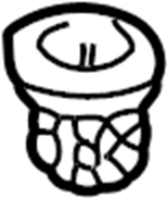 Washer Fluid Strainer 4A0-955-485 - View 42