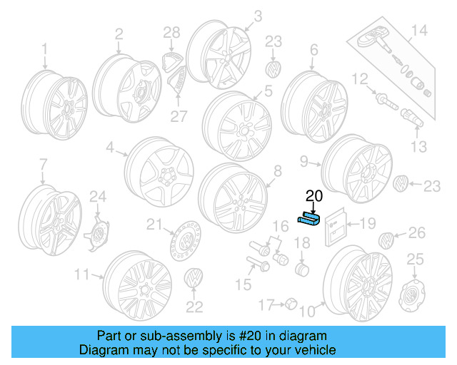 Puller 8D0-012-244-A - View 17