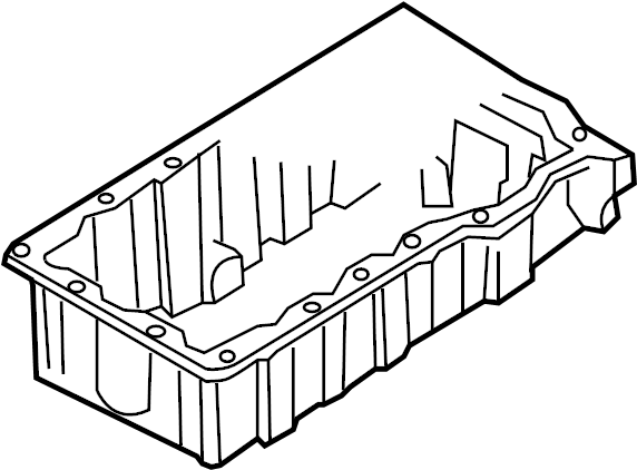 Engine Oil Pan 038-103-603-N - View 3
