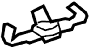 Mirror Inside Retainer Spring 8S0-857-945 - View 13