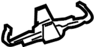 Mirror Inside Retainer Spring 8S0-857-945 - View 12