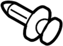 Door Trim Panel Clip 6Q0-868-243