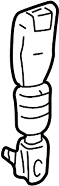 Buckle End 5NN-857-756-A-MNB