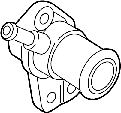 Engine Coolant Outlet Flange 06K-121-132-H - View 6
