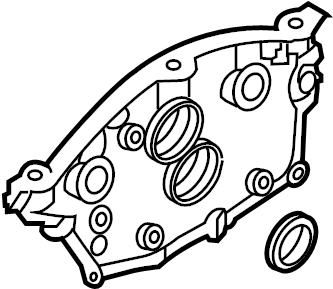 Engine Timing Cover 03H-109-122-J - View 3