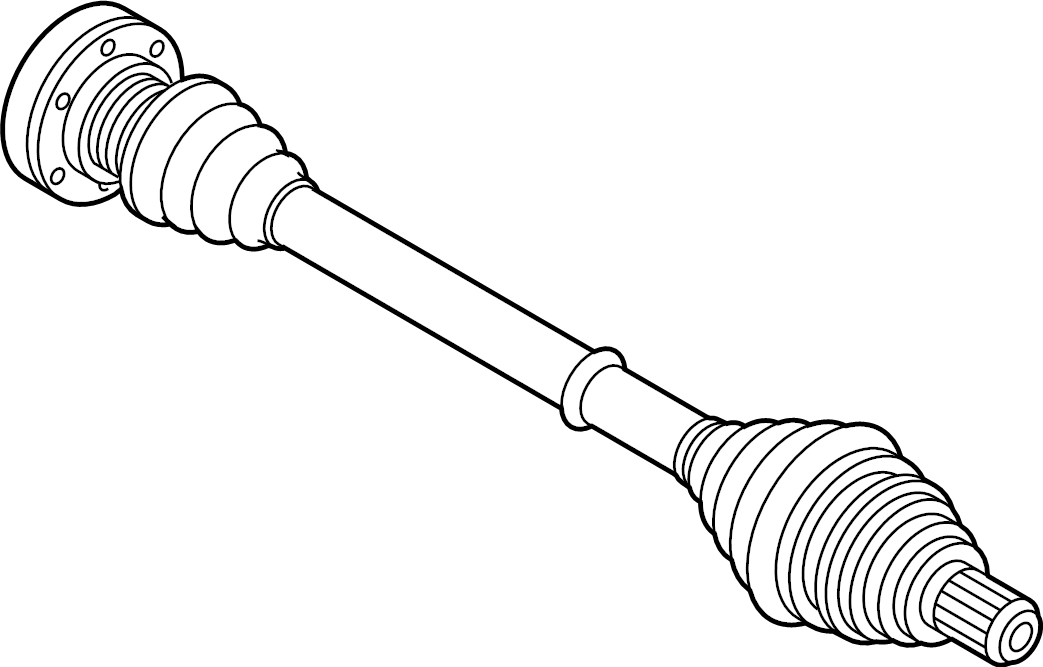 Axle Assembly 5C0-407-271-BS