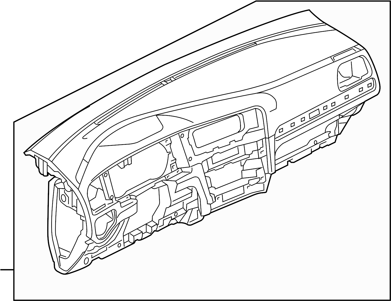 Instrument Panel 5GM-857-003-F-HR6 - View 3