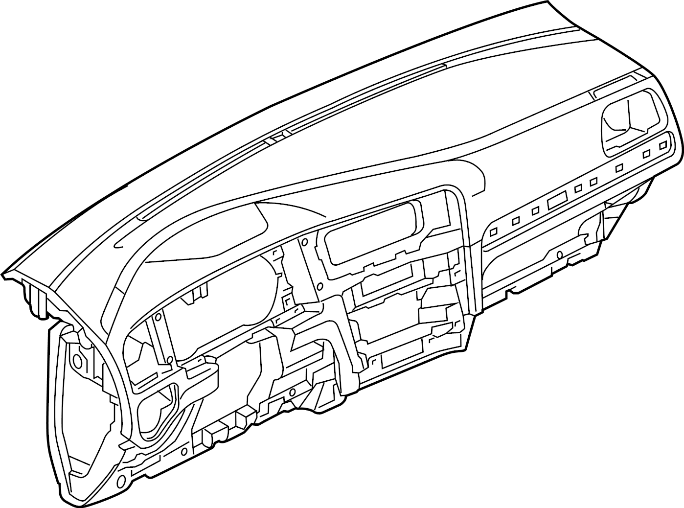 Instrument Panel 5GM-857-003-F-HR6 - View 4