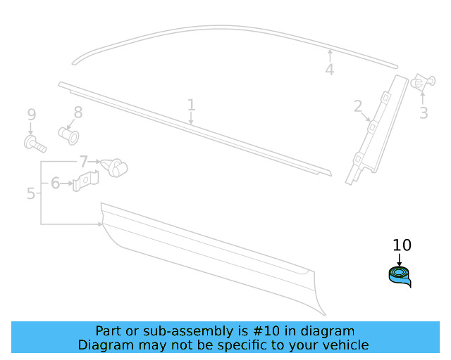 Door Shell Tape D-437-S40-A2 - View 21