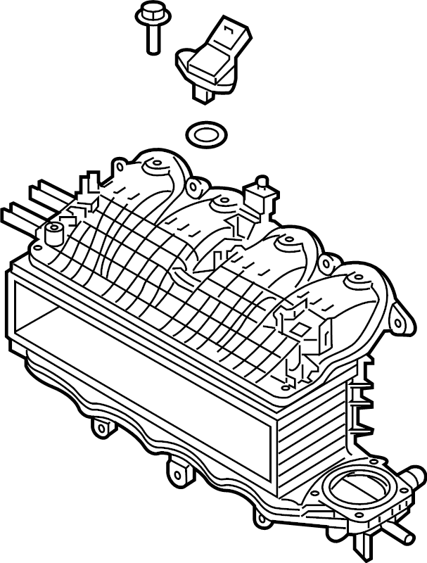 Intake Manifold 04E-129-709-AM - View 8