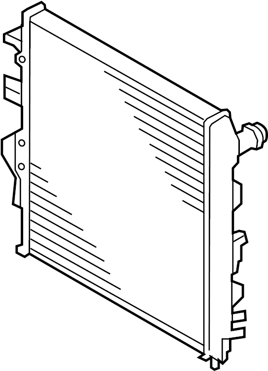 Radiator 7P0-121-253-A