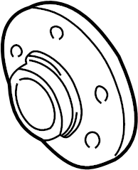 Hub 1J0-407-613-G - View 3