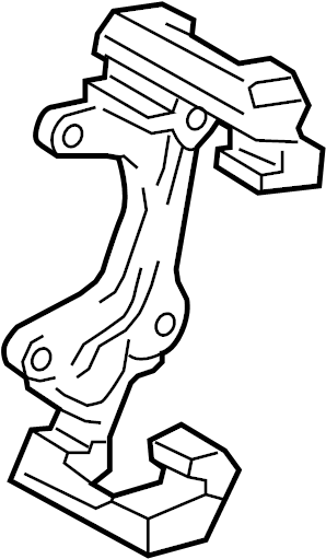 Caliper Mount 1K0-615-125-D - View 6