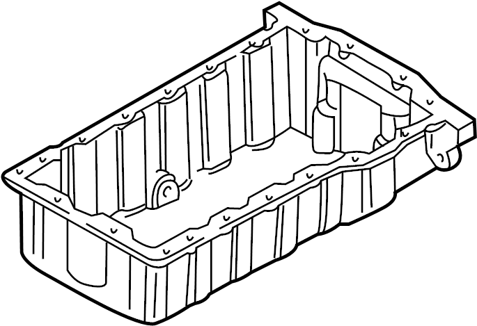 Engine Oil Pan 038-103-603-M - View 5