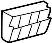 Quarter Panel Air Vent Grille 3C0-819-465 - View 8