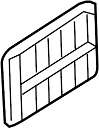 Quarter Panel Air Vent Grille 3C0-819-465 - View 7