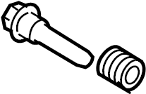 Disc Brake Caliper Pin Boot 1K0-698-470 - View 3