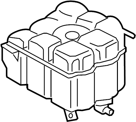 Expansion Tank 7P0-121-407-B - View 2