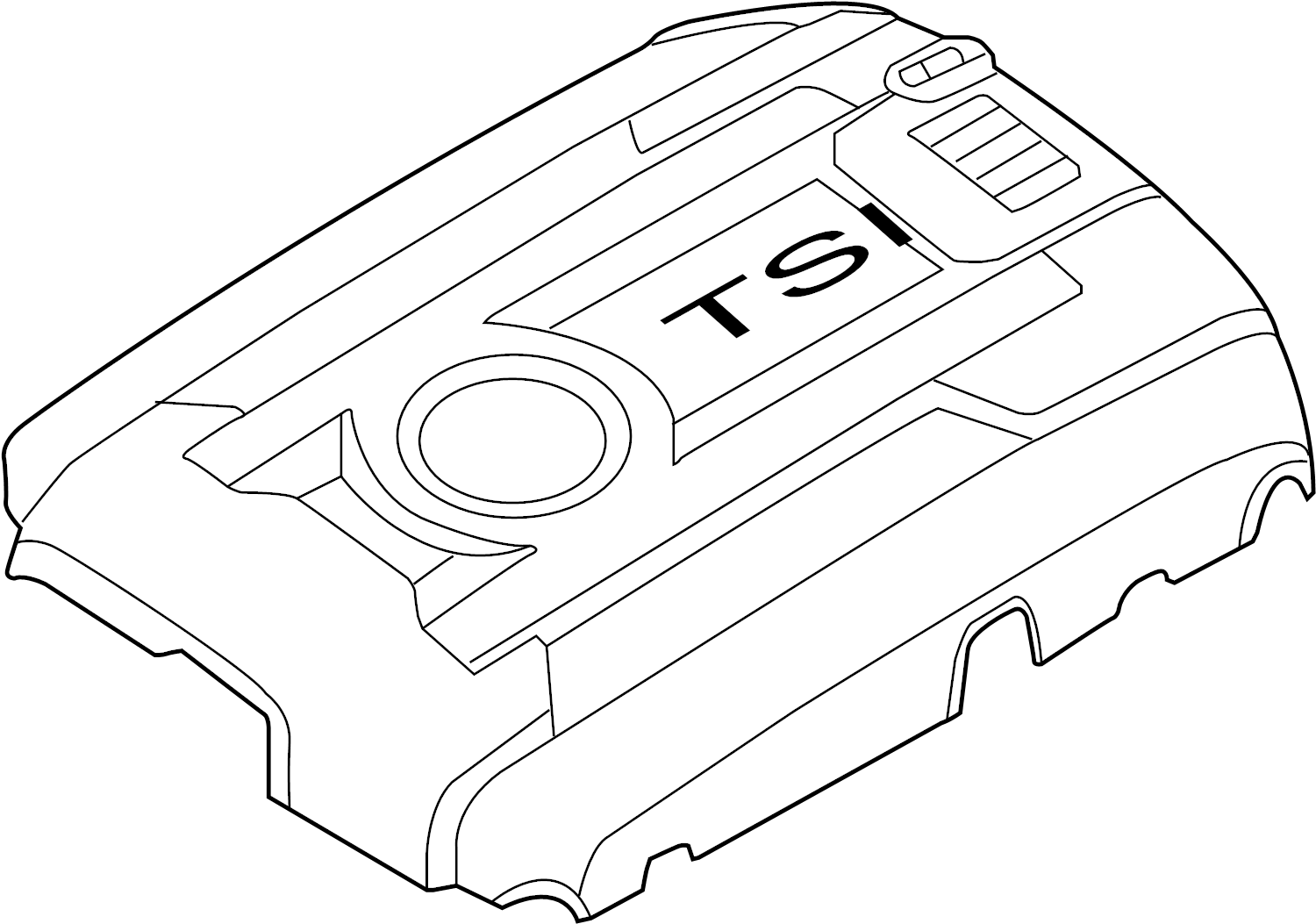 Engine Cover 06K-103-925-D - View 14