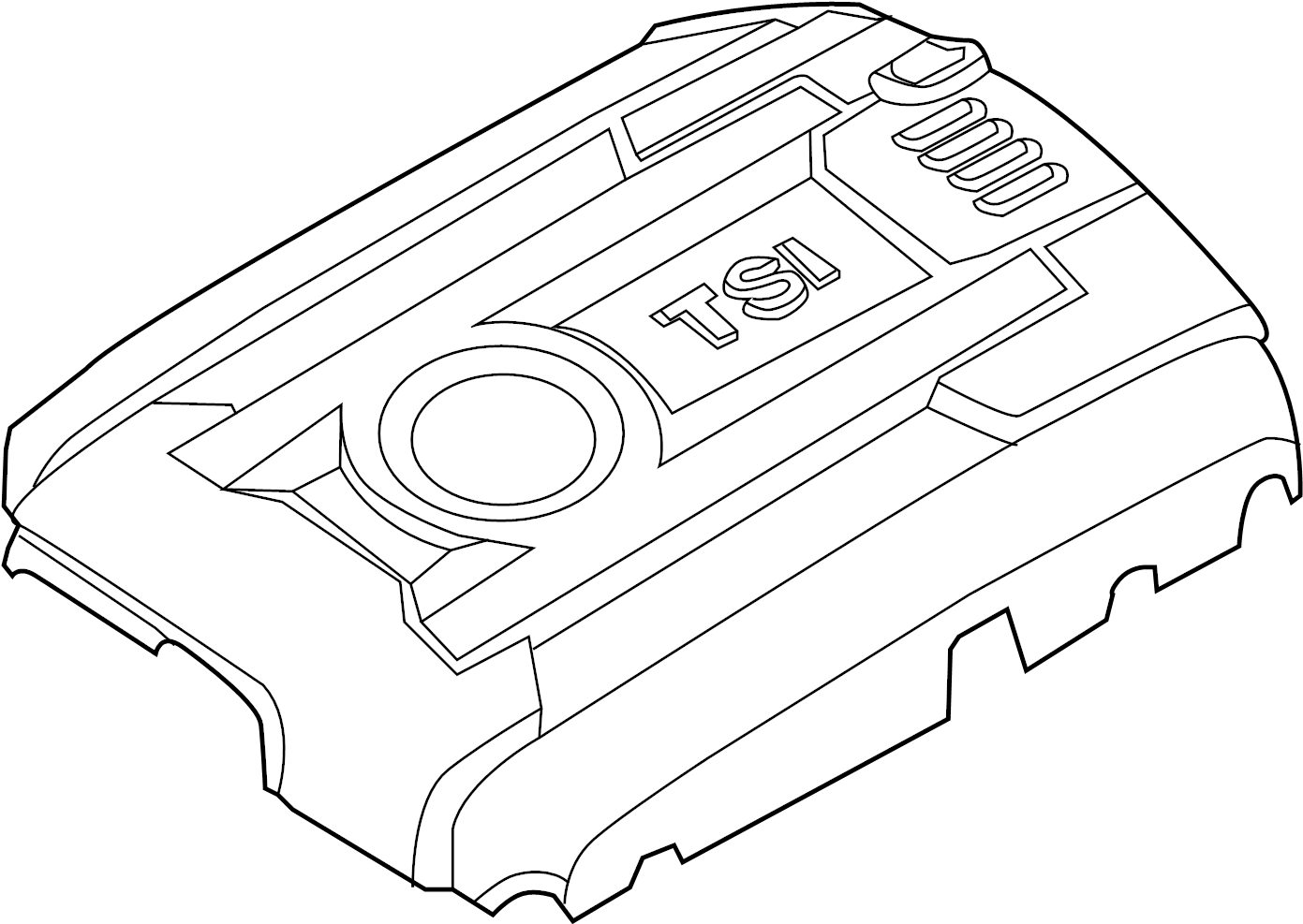 Engine Cover 06K-103-925-D - View 13