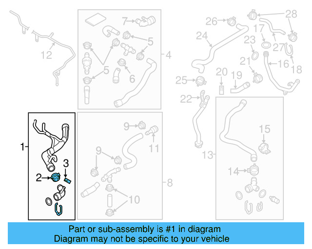 Upper Hose 5C0-122-101-J - View 11