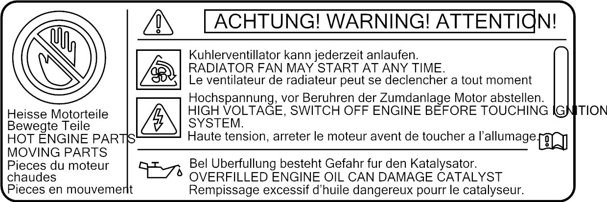 Caution Label 701-010-002-AB