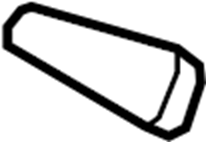 Mirror Support Spacer 443-845-631-A - View 11