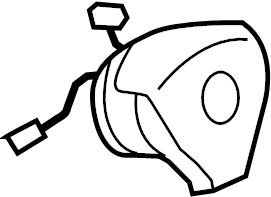 Driver Inflator Module 1T0-880-201-AA-81U - View 2