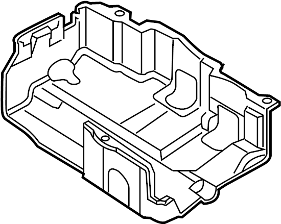 Powertrain Skid Plate 03L-103-660-C - View 3