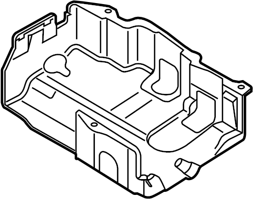 Powertrain Skid Plate 03L-103-660-C