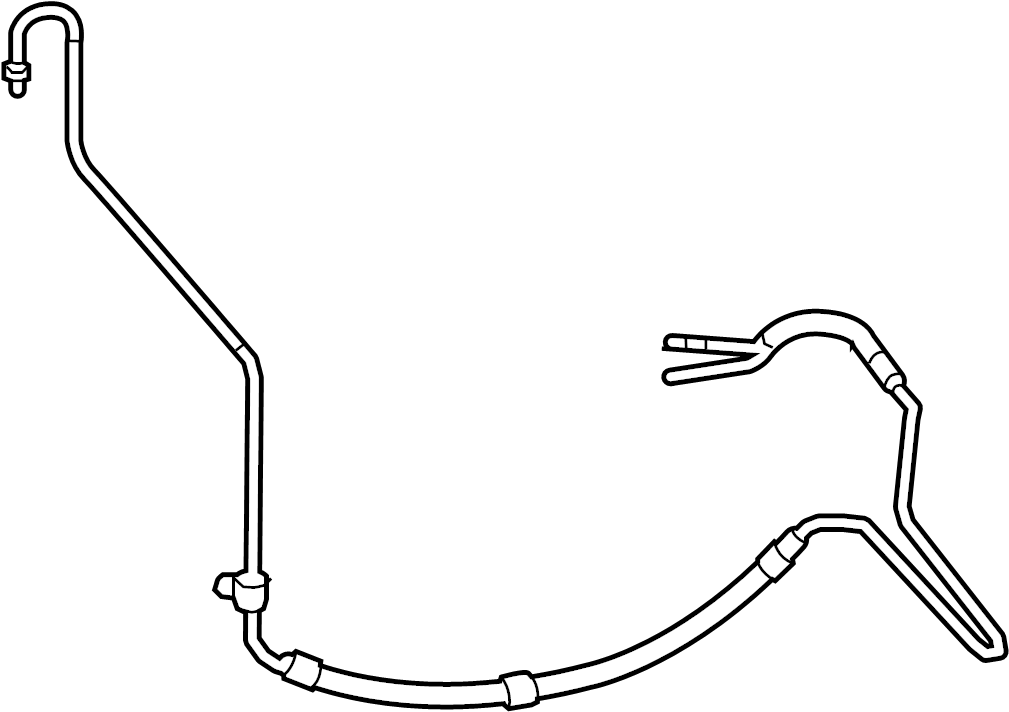 Pressure Hose 5C0-422-893-BJ - View 2