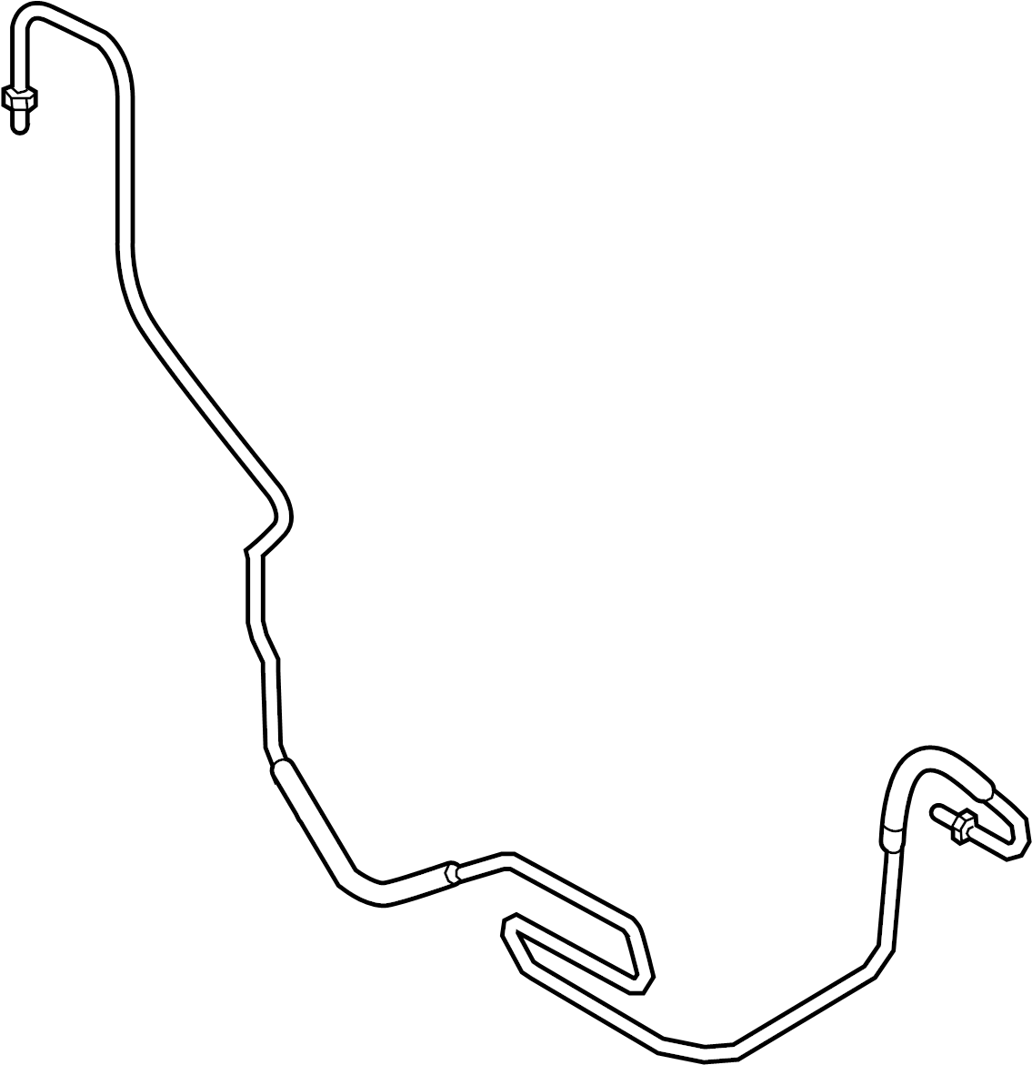 Pressure Hose 5C0-422-893-BJ - View 4