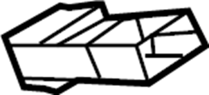 Interior Rear View Mirror Connector 8K0-971-834