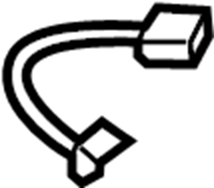 Interior Rear View Mirror Connector 8K0-971-834 - View 5