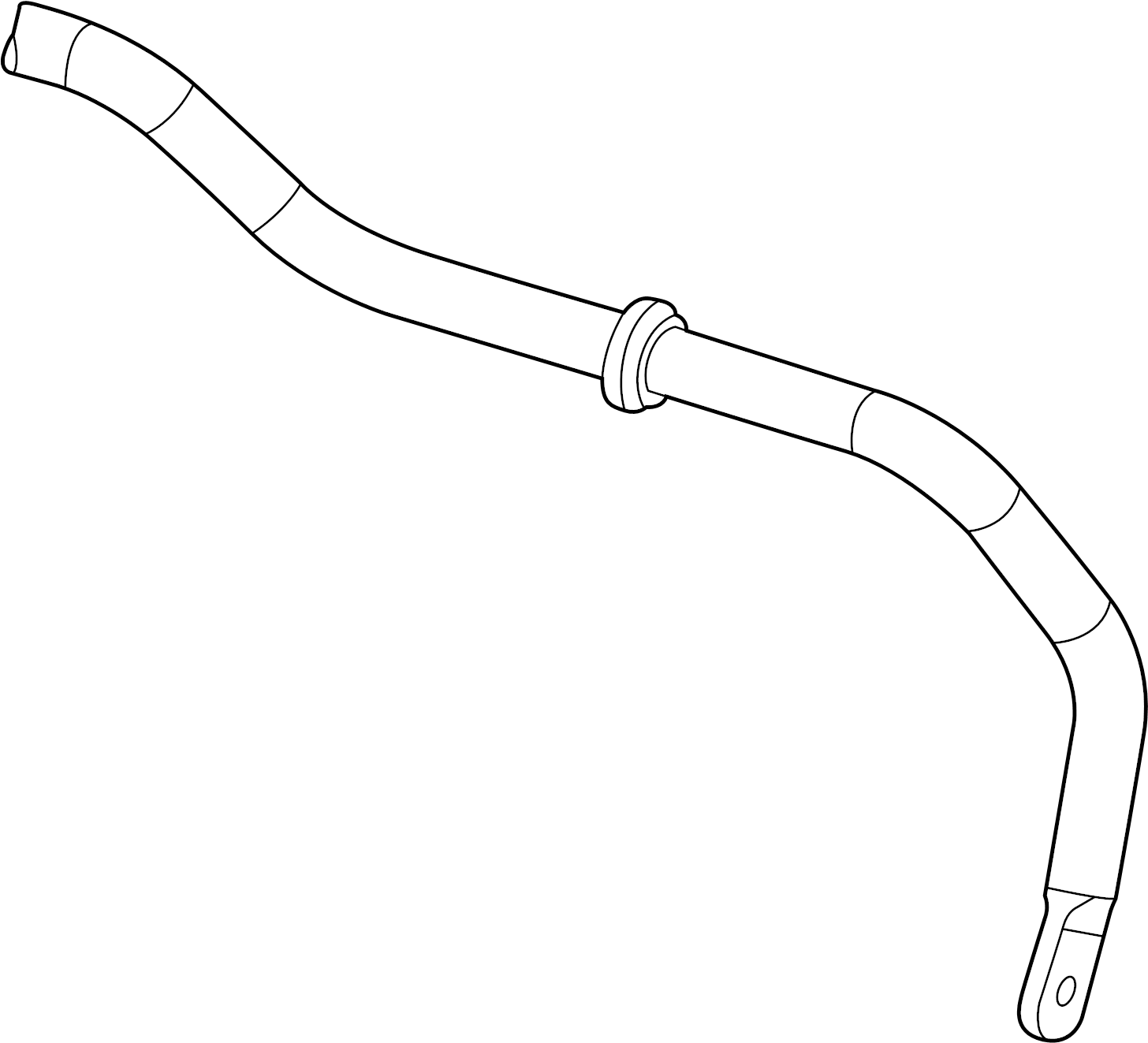 Stabilizer Bar 1K0-511-409-BK - View 2