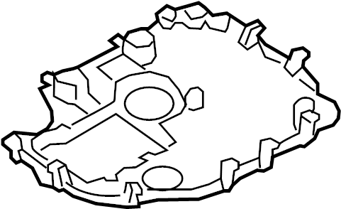 Oil Pan Baffle 06J-103-138-F - View 14